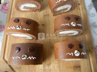 #aca烤明星大赛# Cute Bear Cocoa Butter Cake recipe