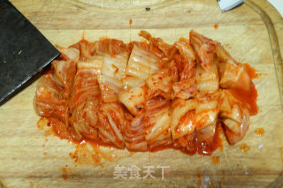 Stir-fried Pork Belly with Spicy Cabbage recipe