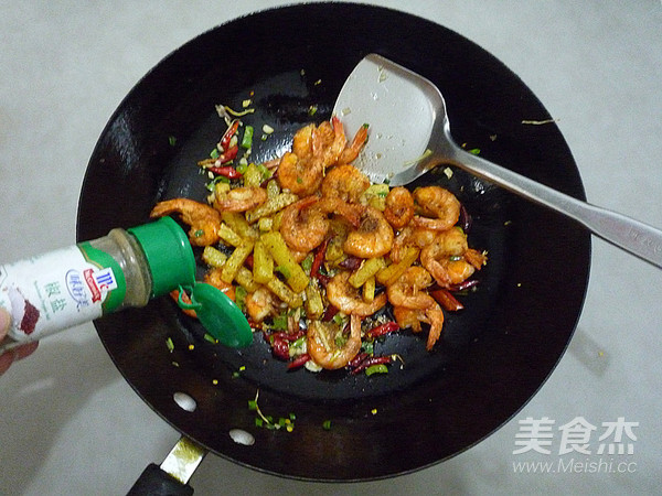 Salt and Pepper Potato Shrimp recipe