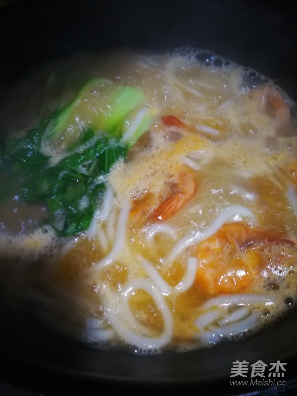 Seafood Udon recipe