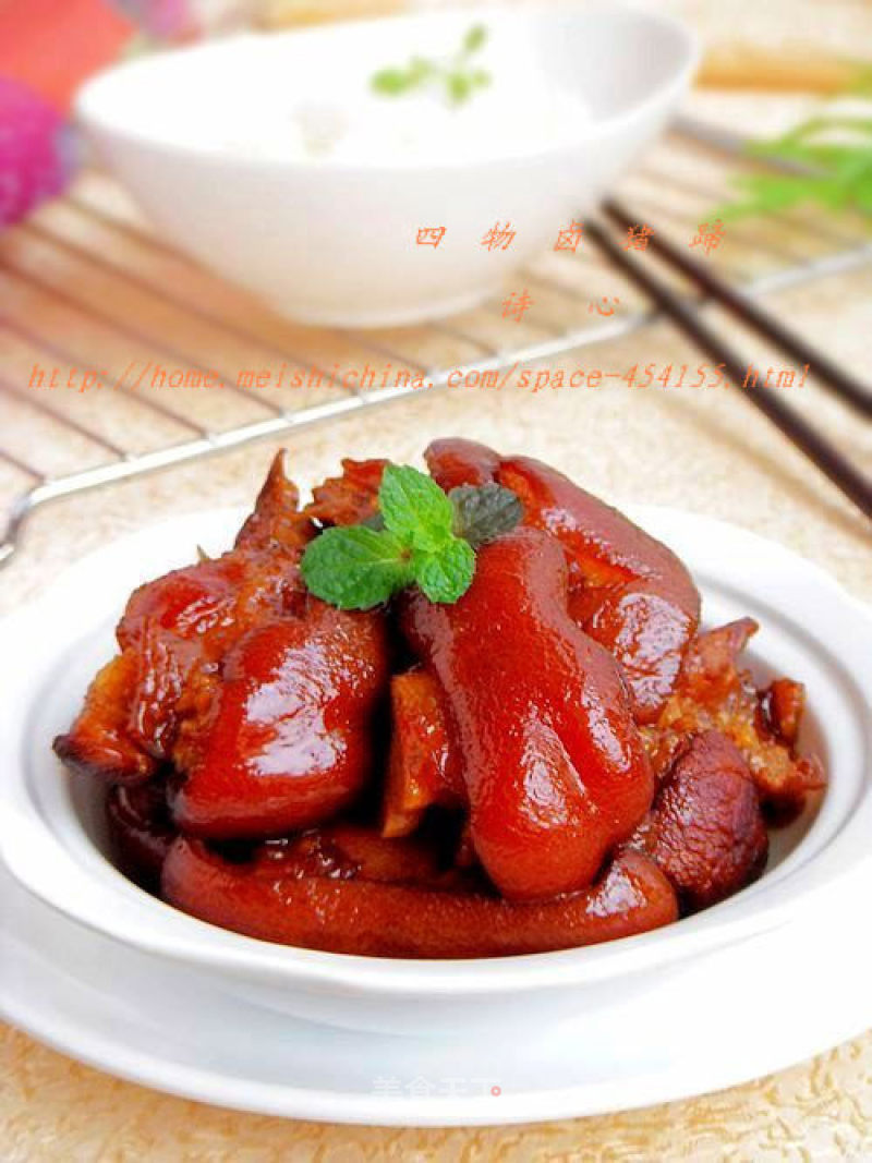 [siwu Trotters] --- Nourishing Meat in Autumn and Winter recipe