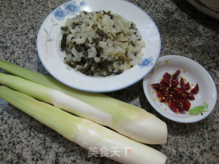 Stir-fried Rice White with Pickled Cabbage recipe