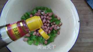 Mustard-flavored Bitter Gourd and Peanuts recipe