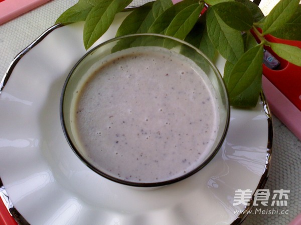 Blackcurrant Apple Milkshake recipe