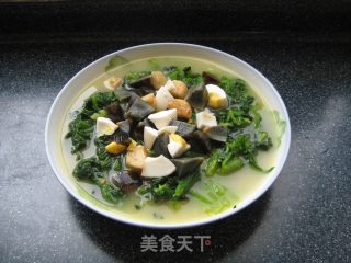 Spinach in Soup recipe