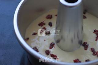 Cranberry Sticky Rice Chiffon Cake recipe