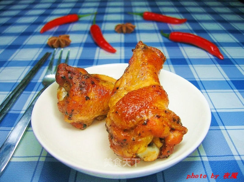 [trial Report of Changdi 3.5 Electric Oven]-french Roasted Wing Roots with Black Pepper recipe