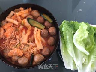 Korean Chili Sauce Small Hot Pot recipe