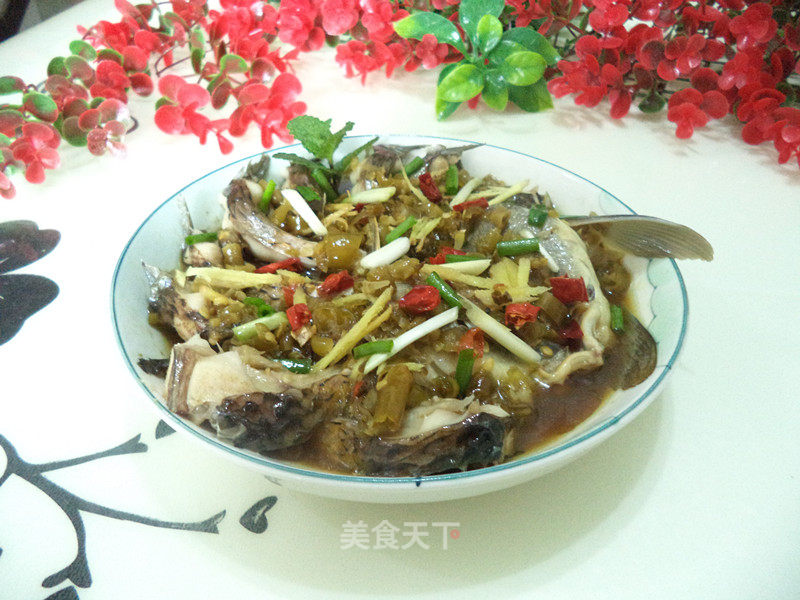 Hot and Sour Rice Pepper Fish recipe