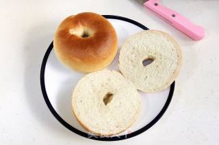 Bagel Burger recipe