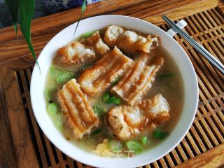 Youtiao Loofah Soup recipe