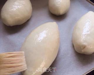 #四session Baking Contest and It's Love to Eat Festival#salad Sauce Pork Floss Bun recipe