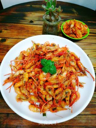 Stir-fried Shrimp with Salt and Pepper Oil recipe