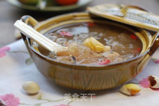 【ginkgo White Fungus Soup】 recipe