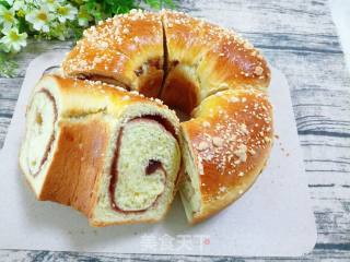 Ring Bean Paste Roll recipe