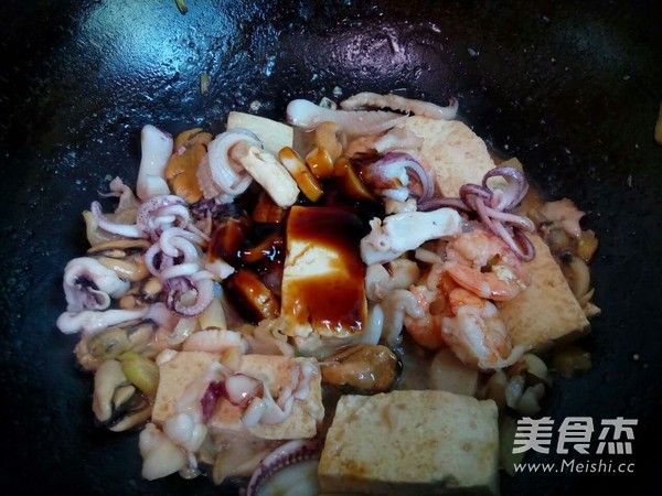 Seafood Tofu recipe