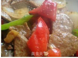 Spicy Pork Liver recipe