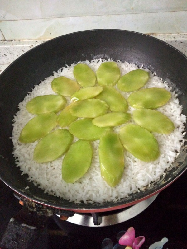 Sausage Claypot Rice recipe