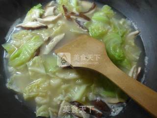 Soup Bao Shiitake Mushroom Cabbage Gnocchi recipe