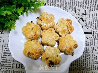 Raisin Walnut Scones-zero Failure Western-style Snacks recipe
