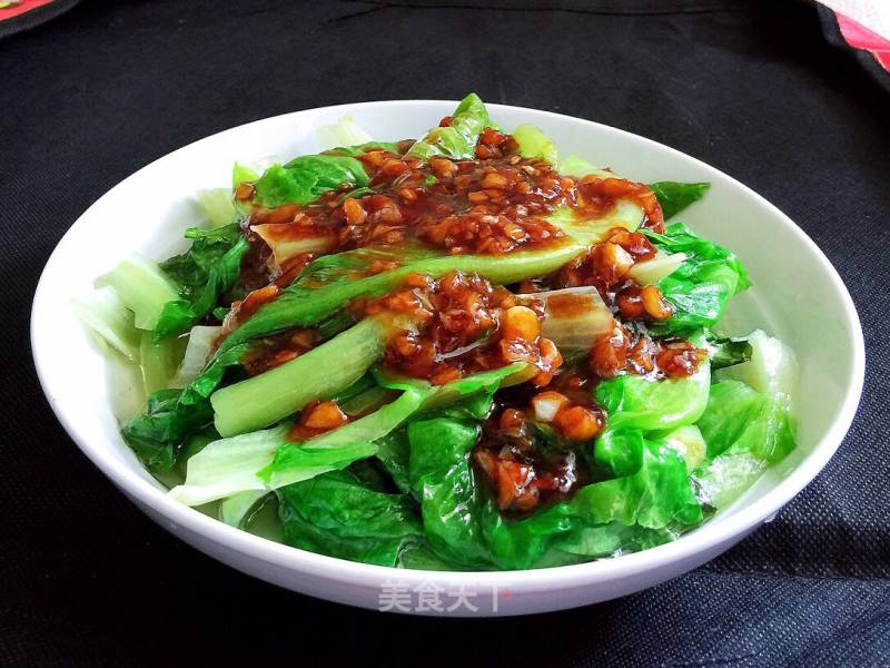 Lettuce in Oyster Sauce recipe