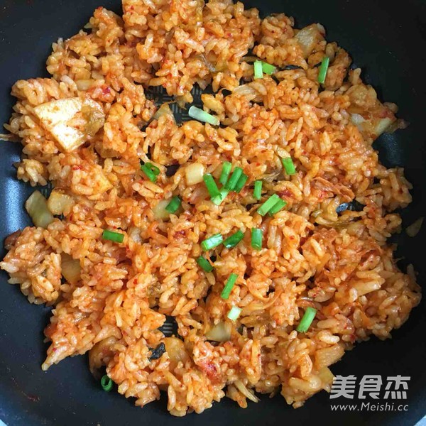 Korean Kimchi Fried Rice recipe