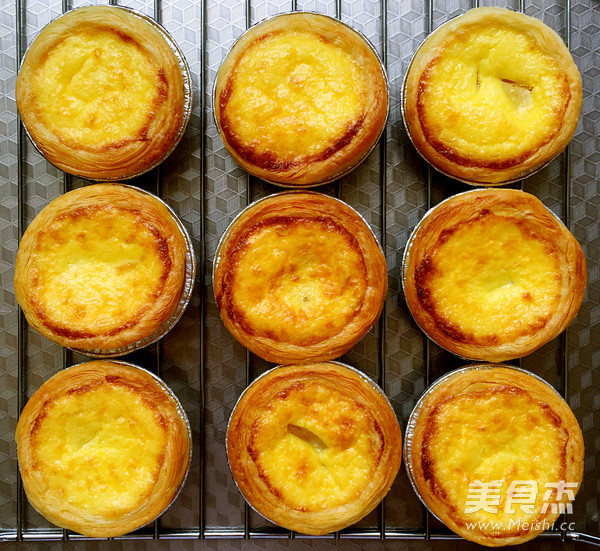 Yellow Peach Egg Tart recipe