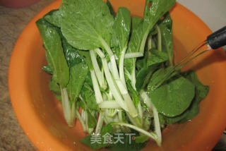 Stir-fried Chinese Cabbage with Garlic Shrimp Sauce recipe