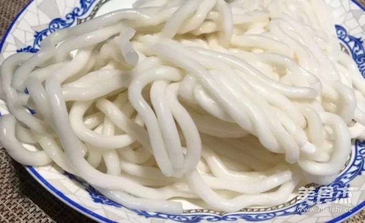 Large Slices of Beef and Potato Noodles recipe