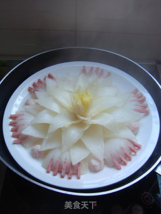 A Banquet Dish that Can be Called A Star Hotel Level-bergamot Guanyin Lotus recipe