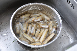 Chinese Leek Razor Clams recipe