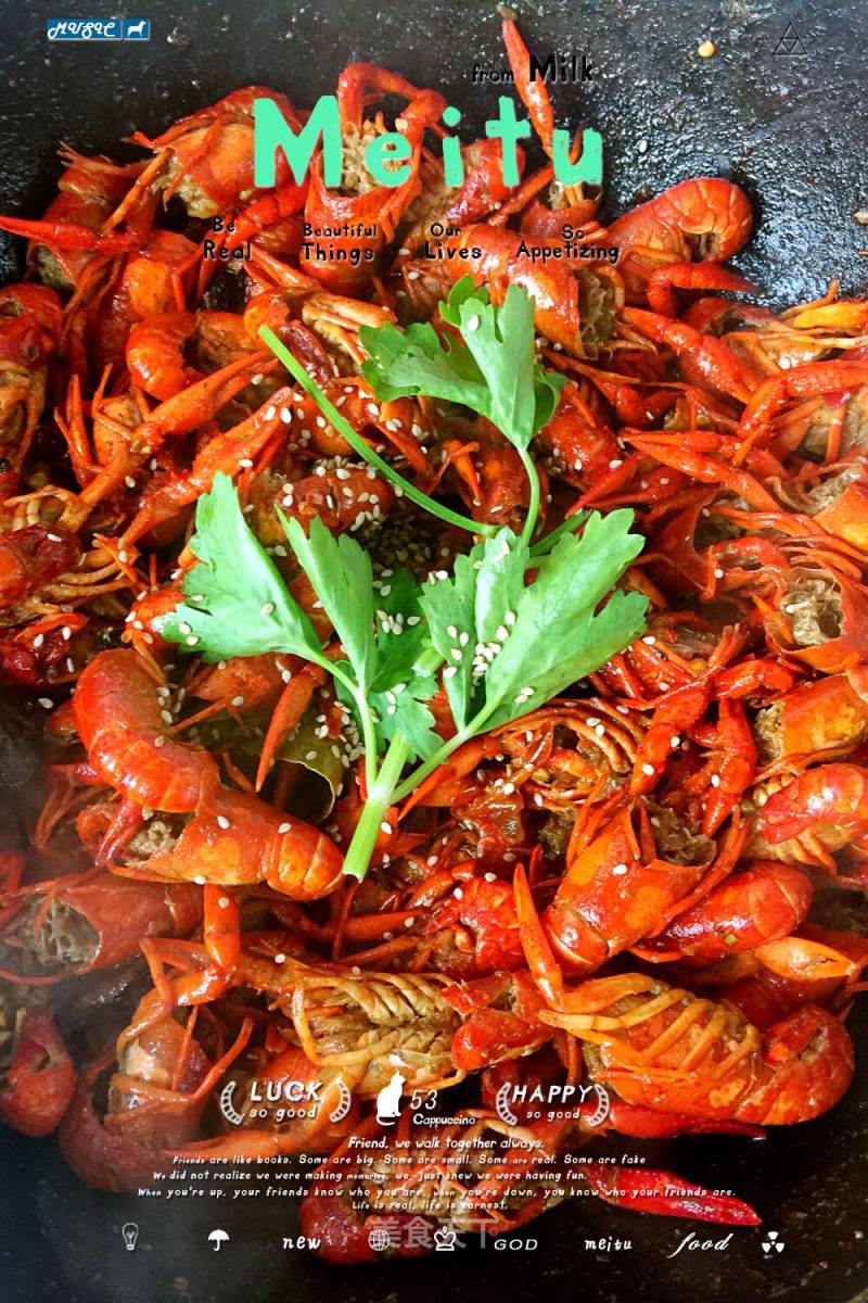 Braised Crayfish in Oil recipe