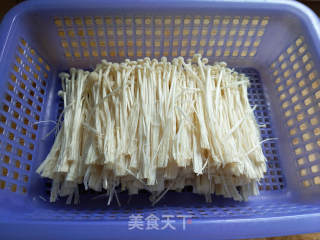 Fish Flavored Enoki Mushroom recipe