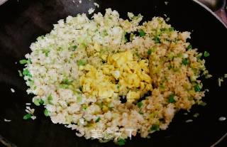 Fried Rice with Scallion, Parsley and Egg recipe