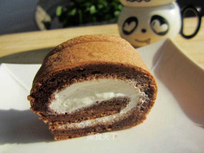 Cocoa Cake Roll recipe