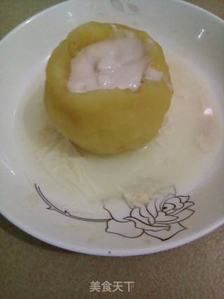 Yogurt Apple Cup recipe