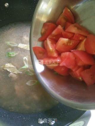 Tomato Beef Brisket Soup recipe