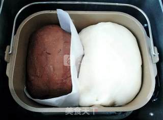 #东岭 Bread机# Dongling Hot Cyclone Two-color Toast recipe