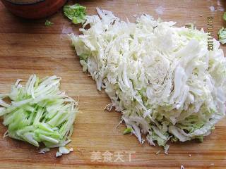 Stir-fried Cabbage with Shrimp Paste recipe