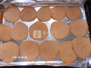 #aca Baking Star Competition# Baking Sweet Potato Chips recipe