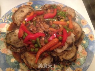 Non-fried Eggplant Box recipe