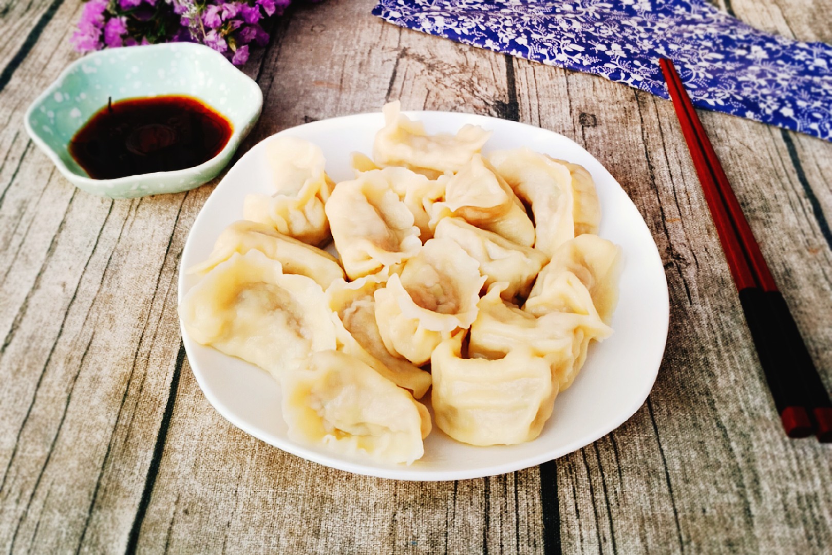 Lotus Root Meat Dumplings recipe