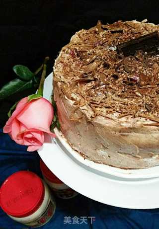 #四sessional Baking Contest and is A Love to Eat Festival#fluff Caramel Marshmallow Cocoa Chiffon Cake (8 Inches) recipe