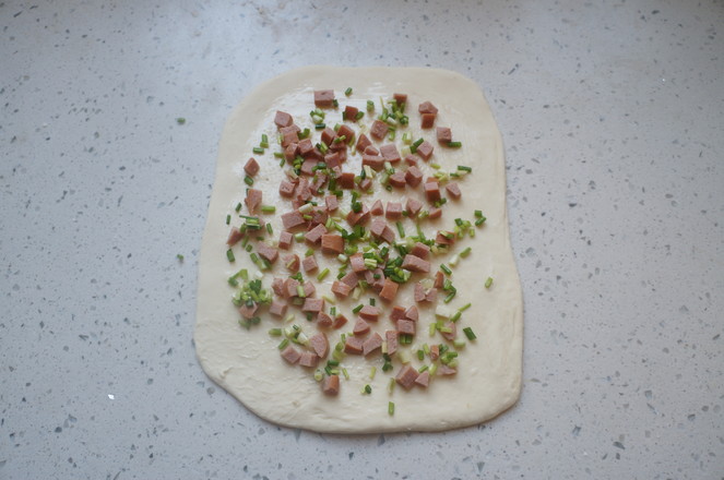 Ham and Scallion Roll recipe