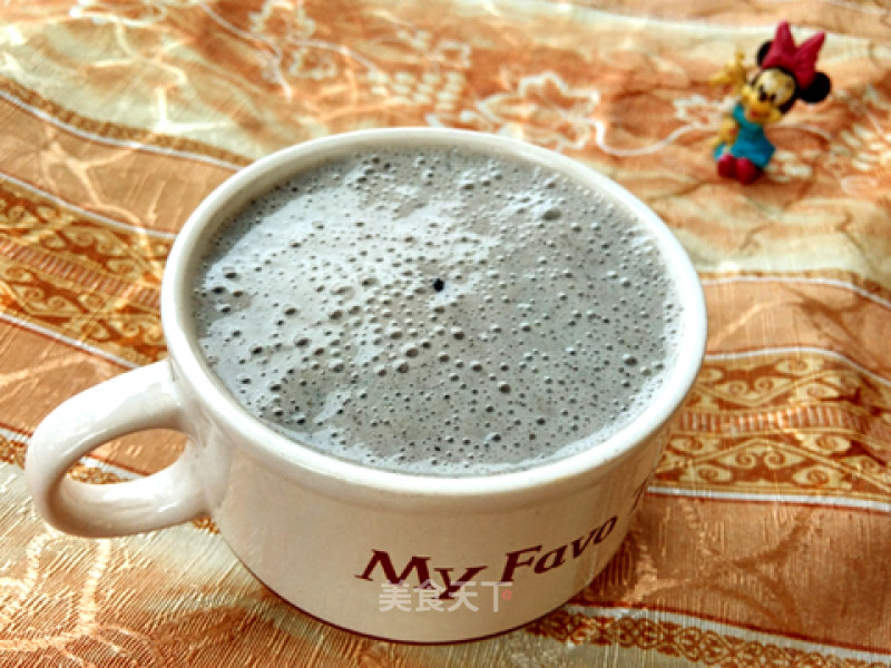 Black Sesame Banana Milk Drink recipe