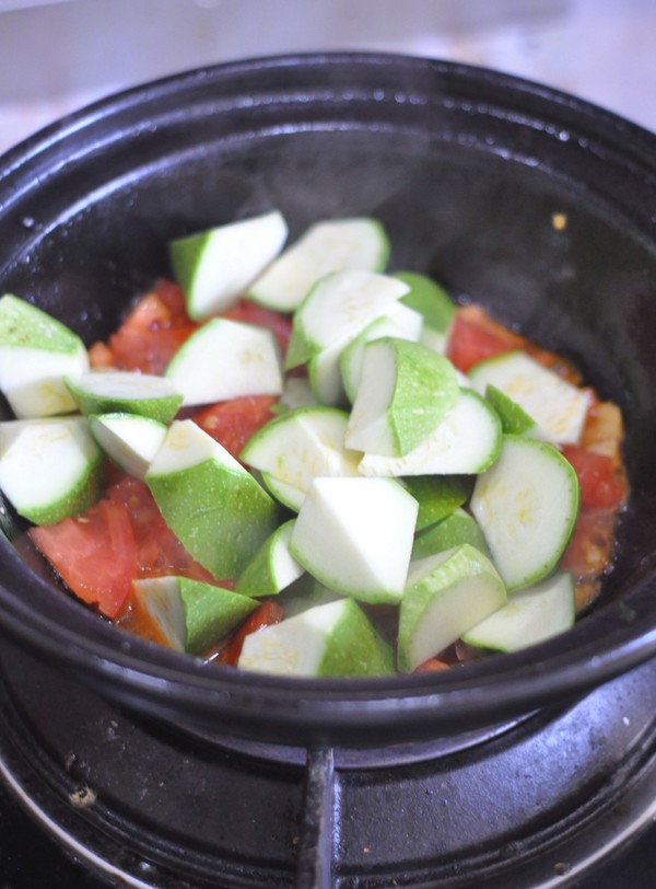 Tomato Tofu Pot recipe