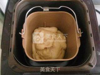 #aca婚纱明星大赛#the Experience of Using A Bread Machine to Knead The Noodles Quickly-pork Floss Bread Rolls recipe