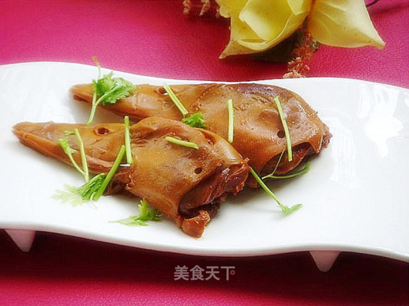 Marinated Duck Head recipe