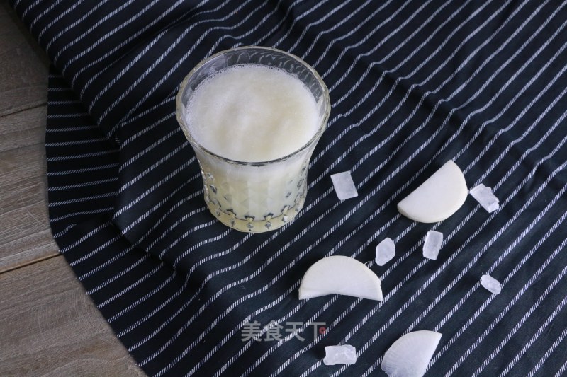 White Radish Juice with Rock Sugar recipe