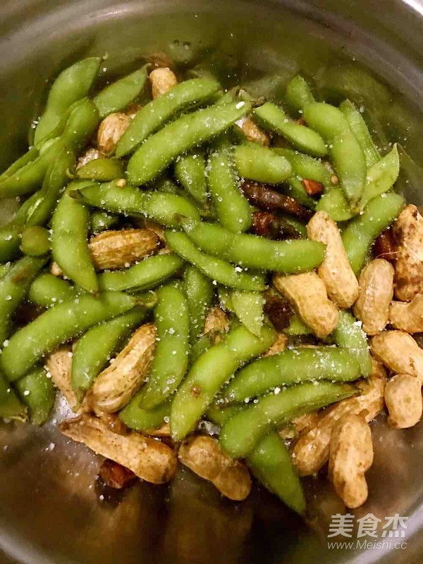 Edamame Peanuts for Summer Snacks recipe